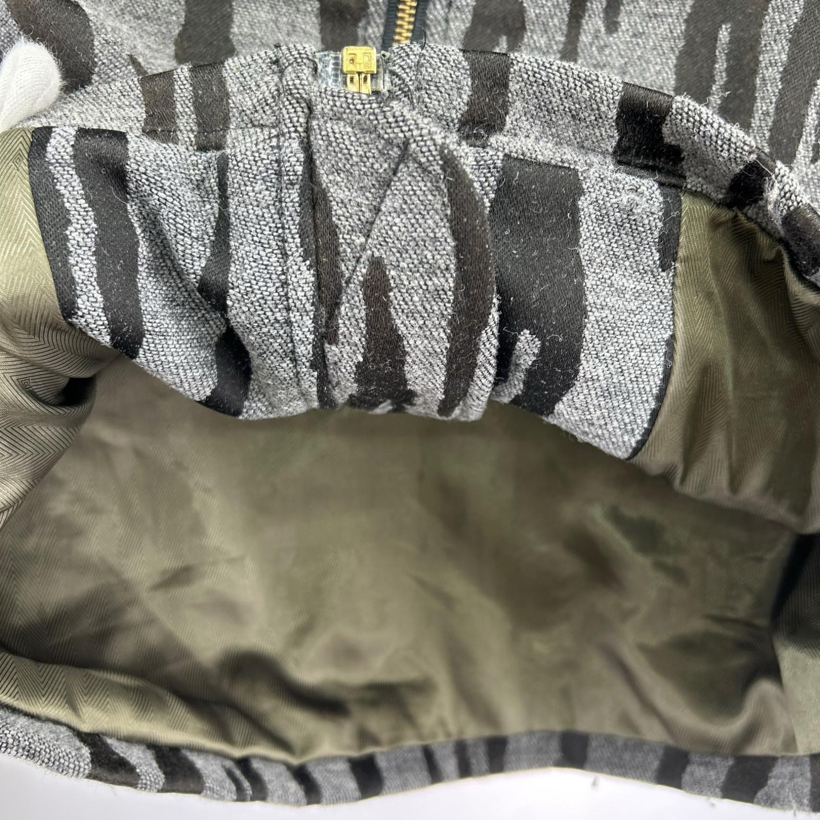 ジャケット monitaly × BEAMS ジップブルゾン SS グレー
