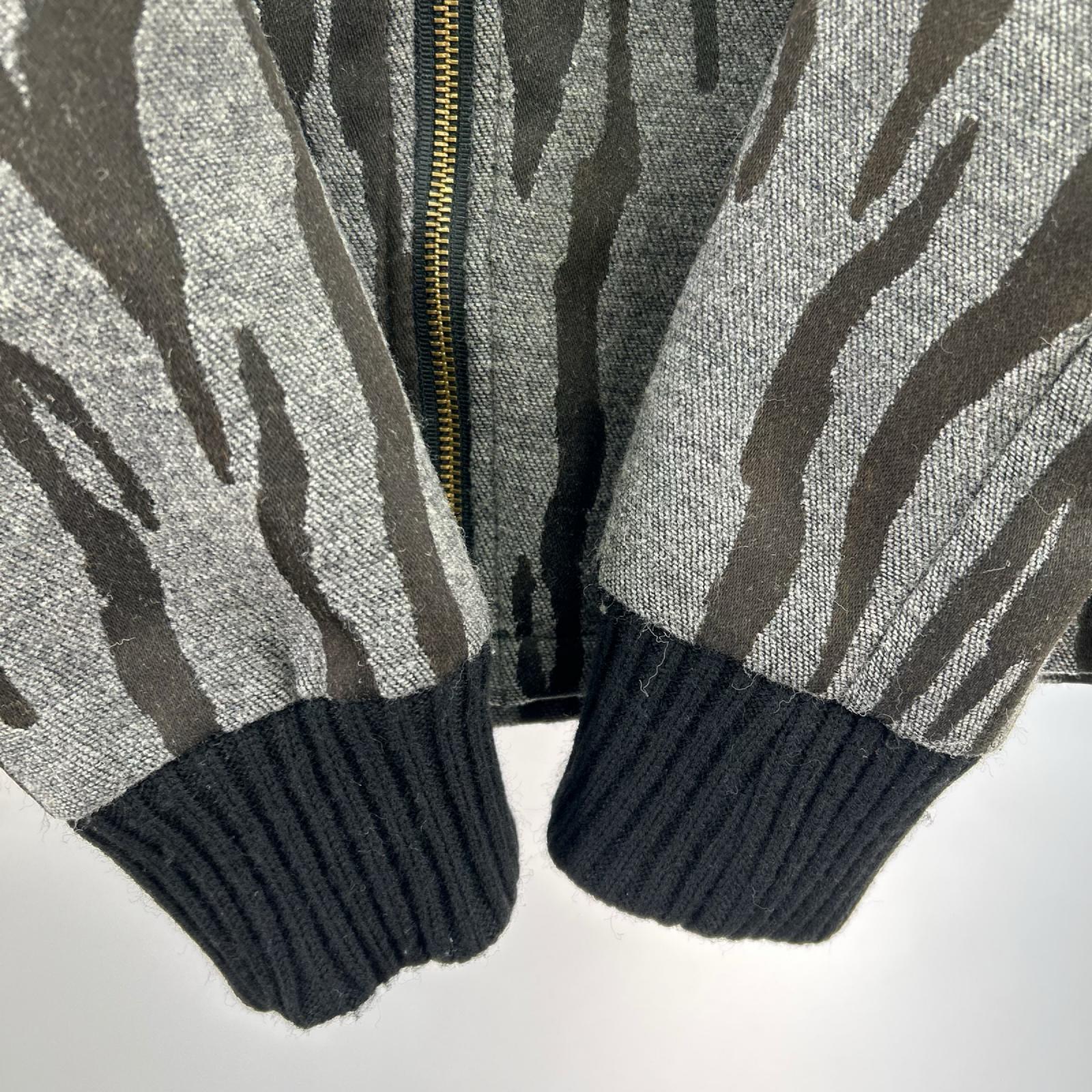 ジャケット monitaly × BEAMS ジップブルゾン SS グレー