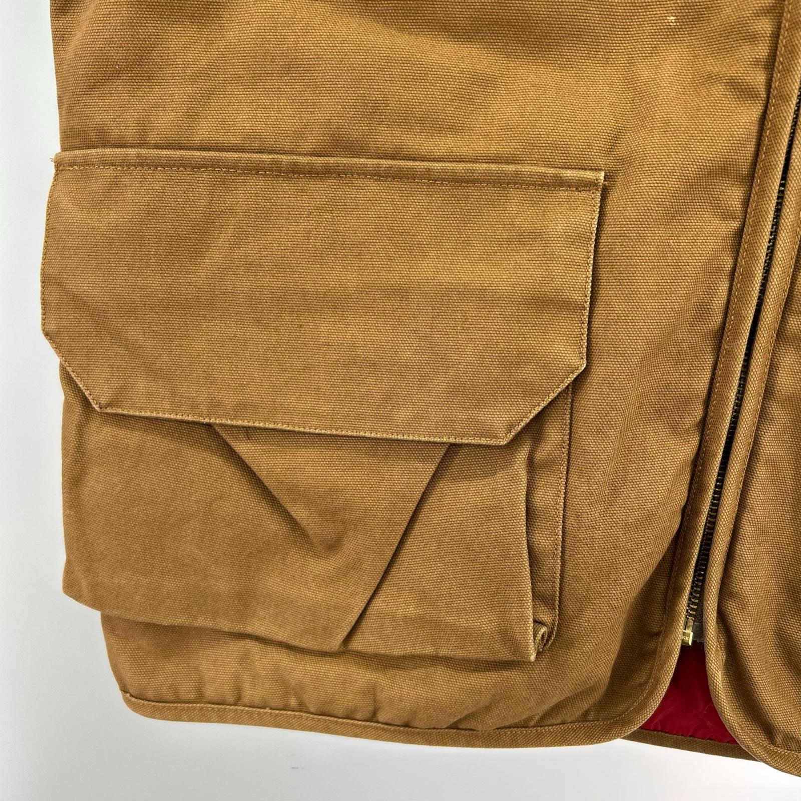 その他アウター 17AW FISHERMA VEST L ブラウン