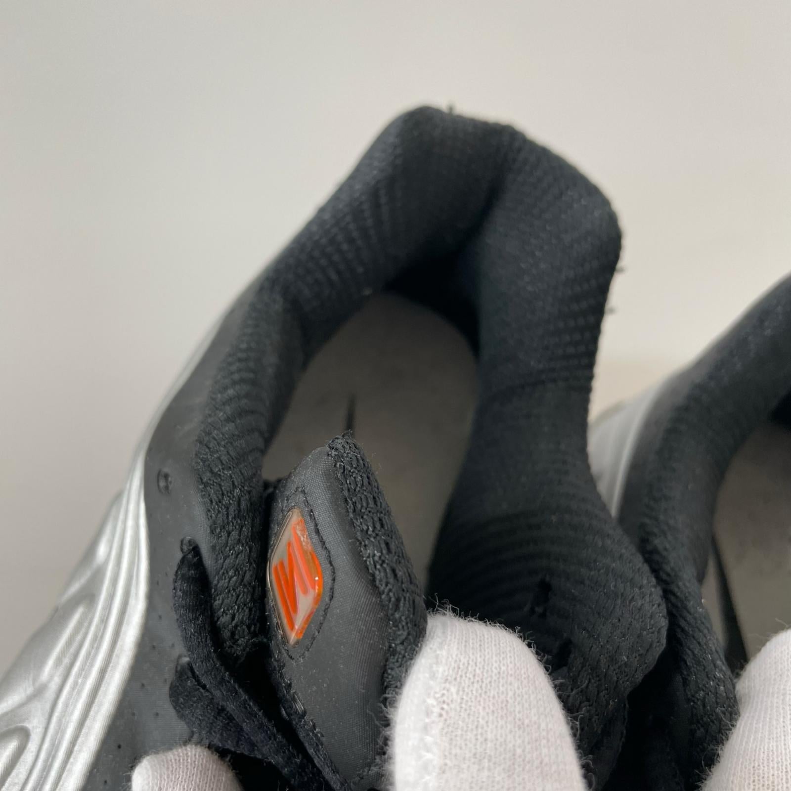 スニーカー Shox R4 OG Black Metallic Silver 26cm (US8 UK7 1/2 EU42)