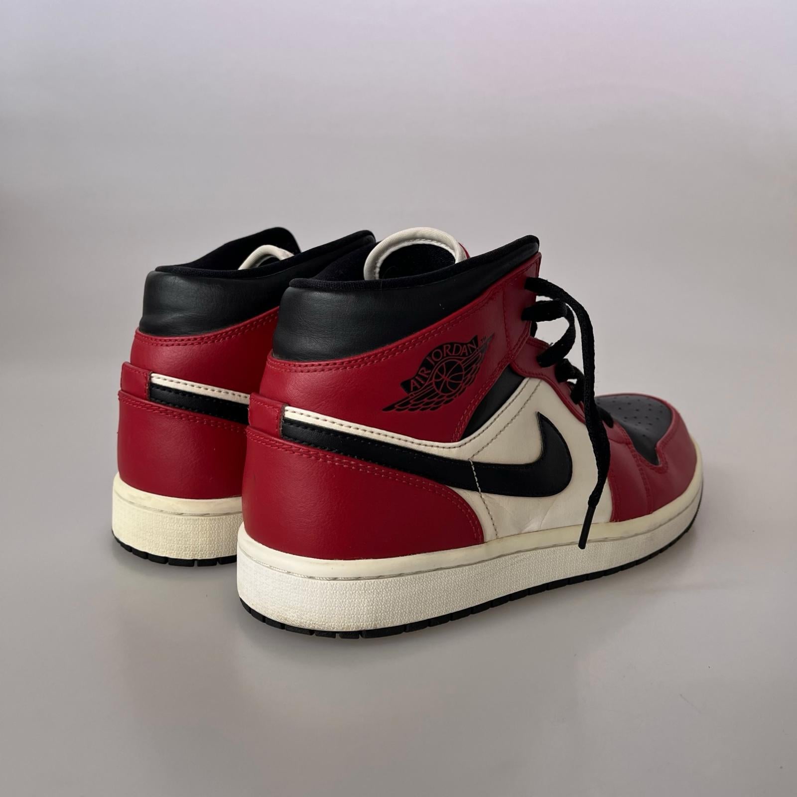 スニーカー AIR JORDAN 1 MID CICAGO 27.5cm 27.5cm (US9 1/2 UK9 EU45)