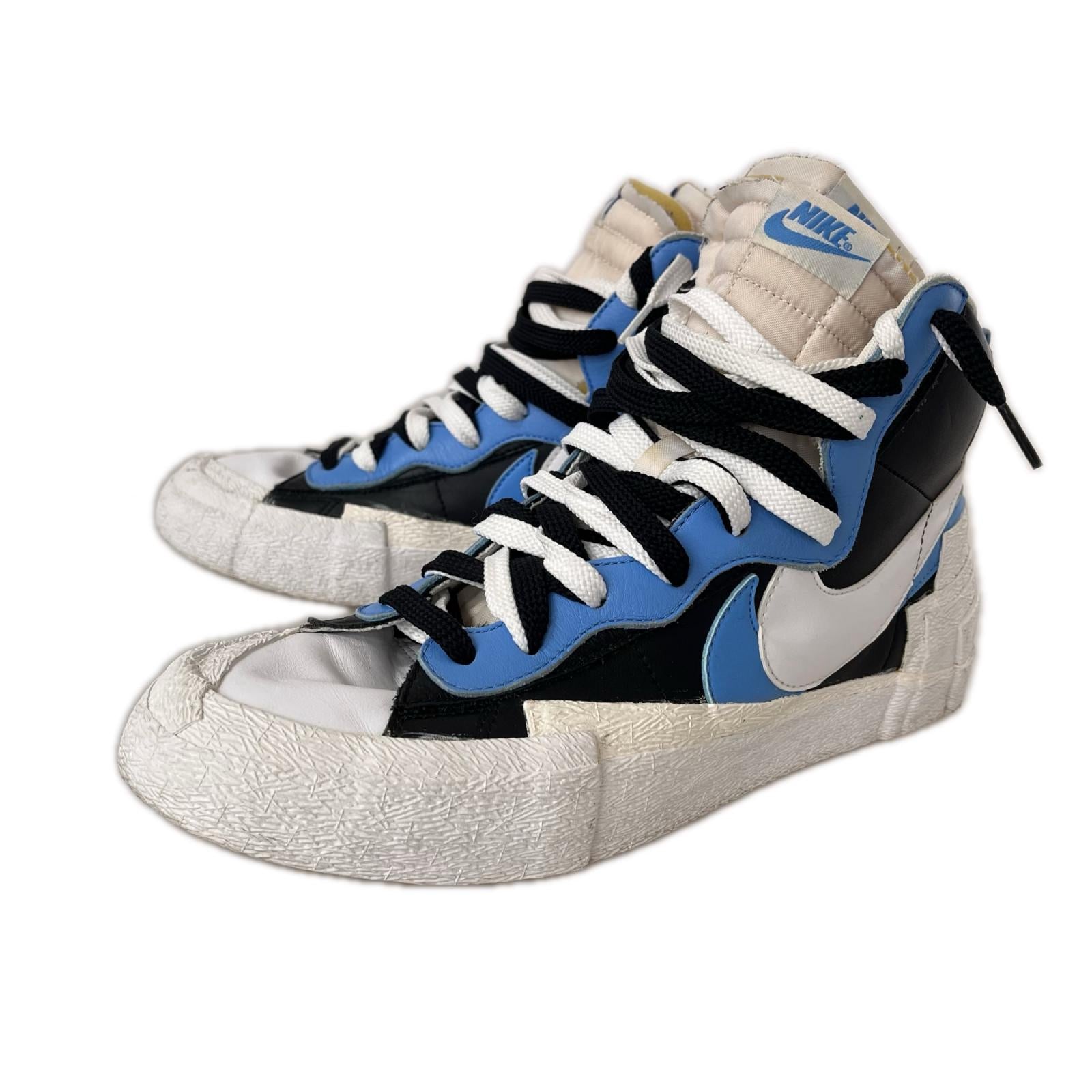 スニーカー ×sacai BLAZER MID BLACK / BLUE 29cm (US11 UK10 1/2 EU48)