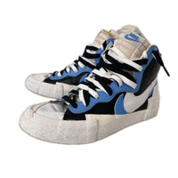 スニーカー ×sacai BLAZER MID BLACK / BLUE 29cm (US11 UK10 1/2 EU48)