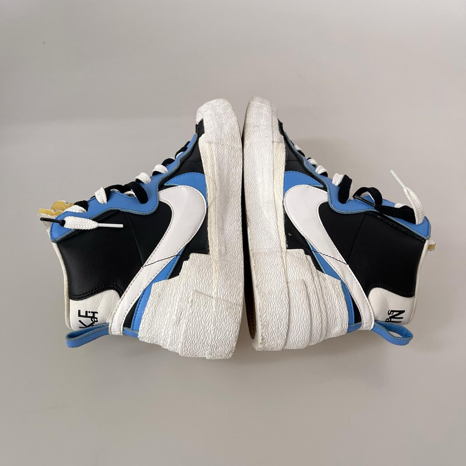 スニーカー ×sacai BLAZER MID BLACK / BLUE 29cm (US11 UK10 1/2 EU48)