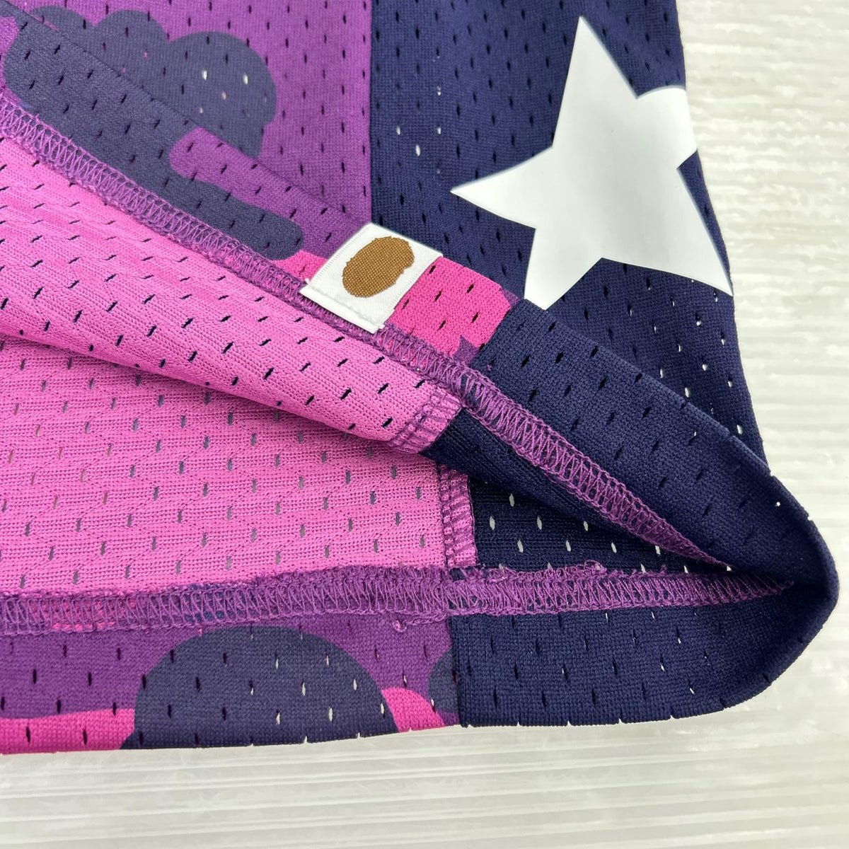 タンクトップ カモ 紫 S S パープル