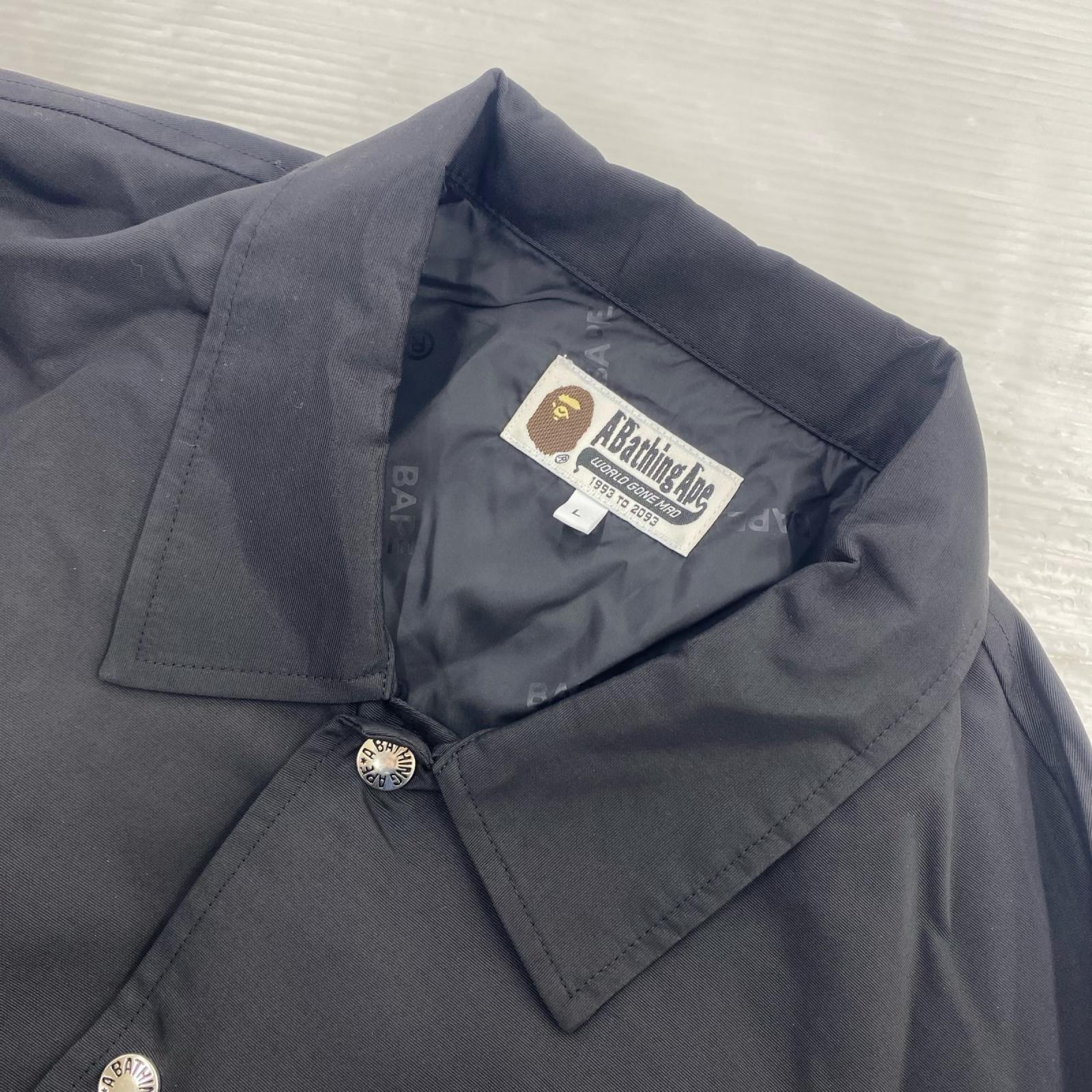 ジャケット COLLEGE ONE POINT COACH JACKET 黒 L L ブラック