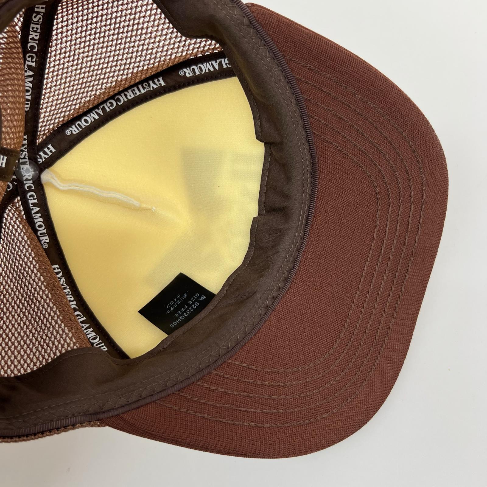 キャップ Guitar Girl Mesh Cap 茶