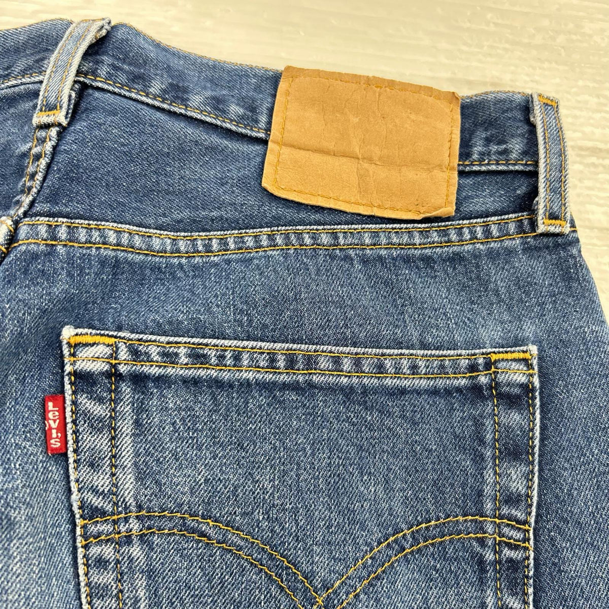 デニムパンツ usa製 501 ボタン裏553 w32