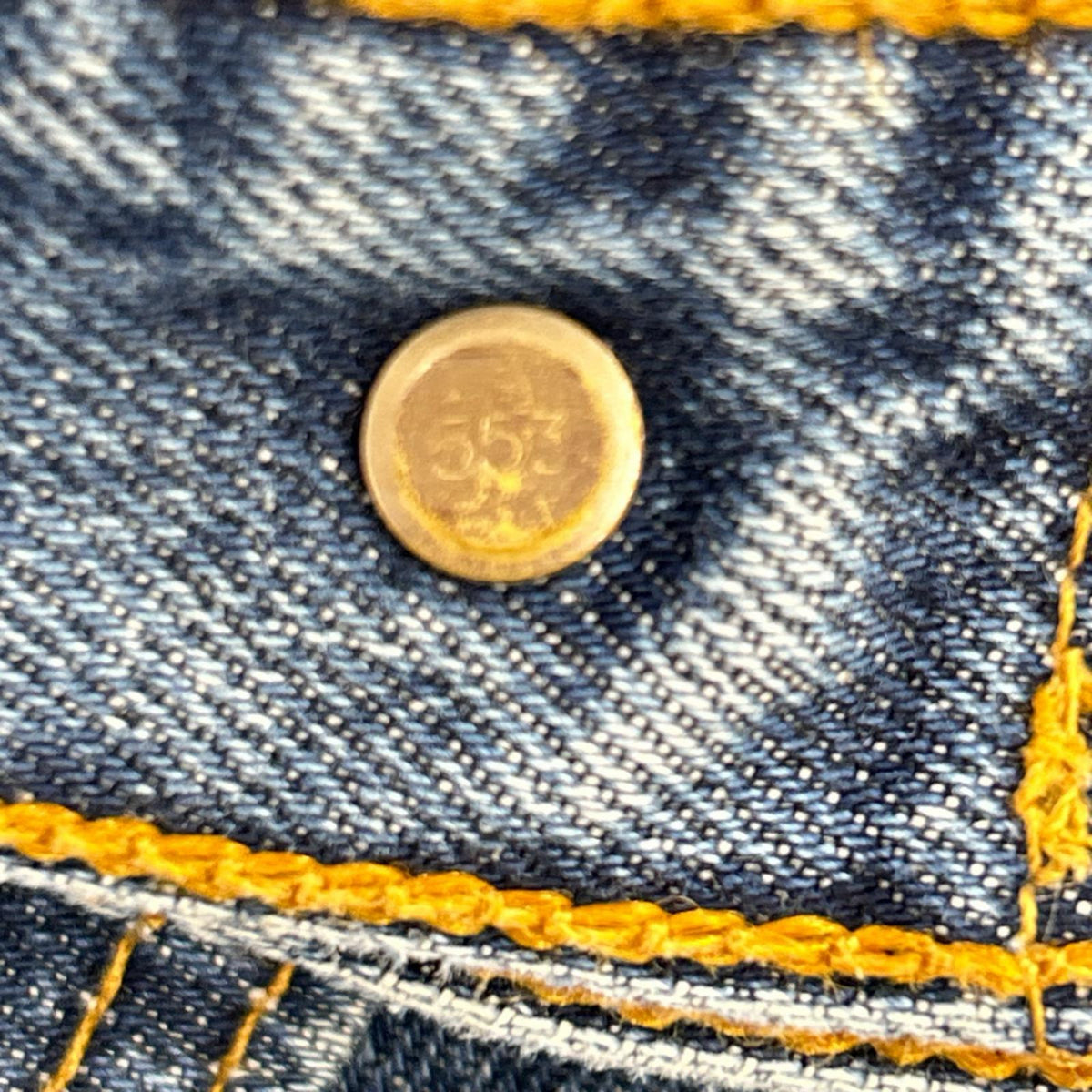 デニムパンツ usa製 501 ボタン裏553 w32
