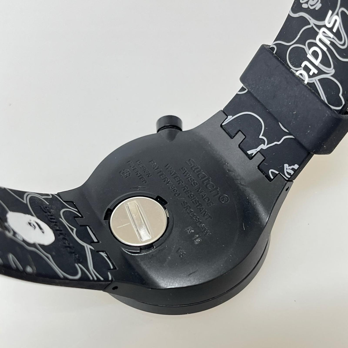 腕時計 A BATHING APE ×Swatch BIG BOLD 腕時計 カモ マルチカラー