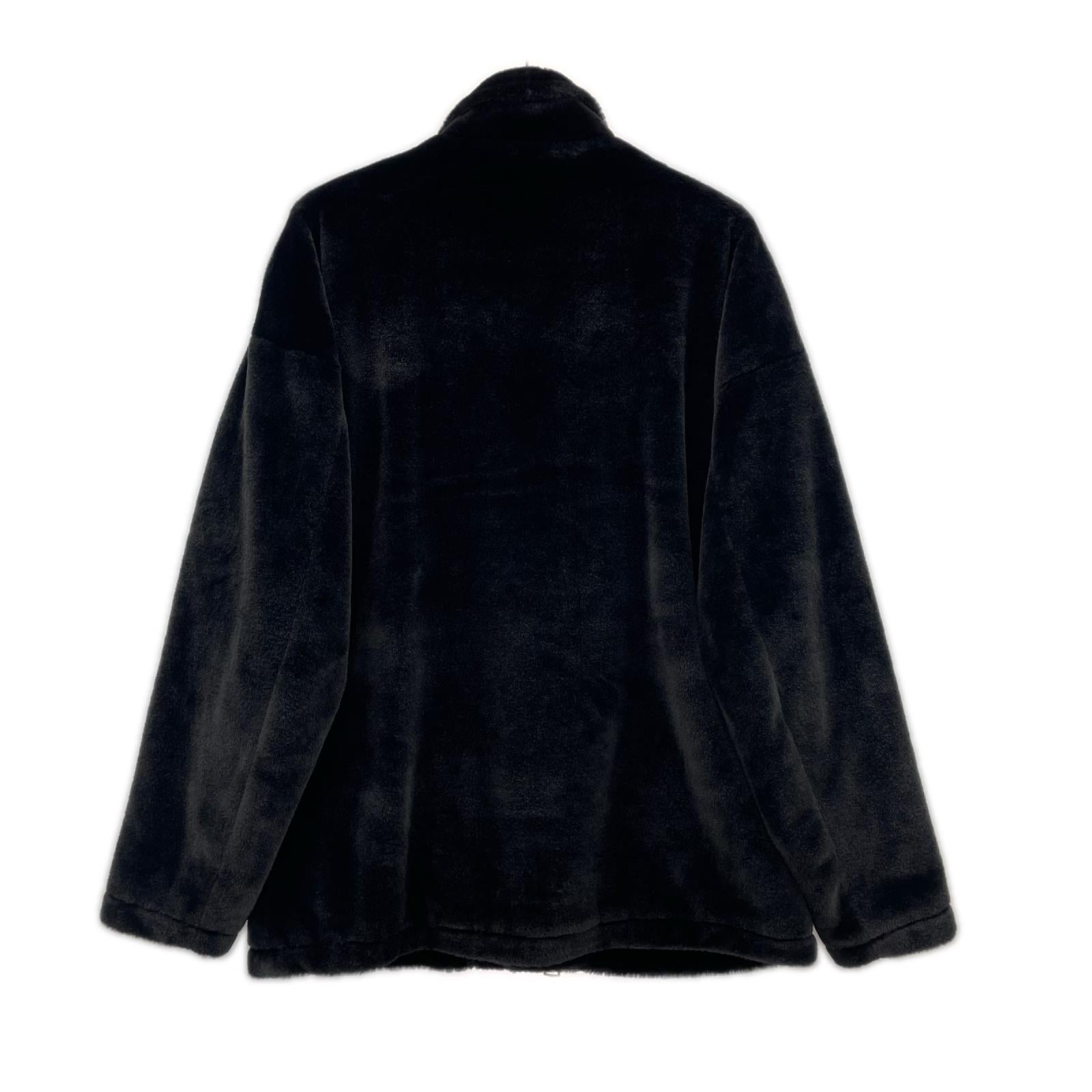 ライダースジャケット CIVARIZE ファー ライダース 黒 44 44 ブラック