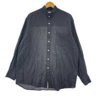 長袖シャツ LESS BORROWED SHIRT 46 ブラック