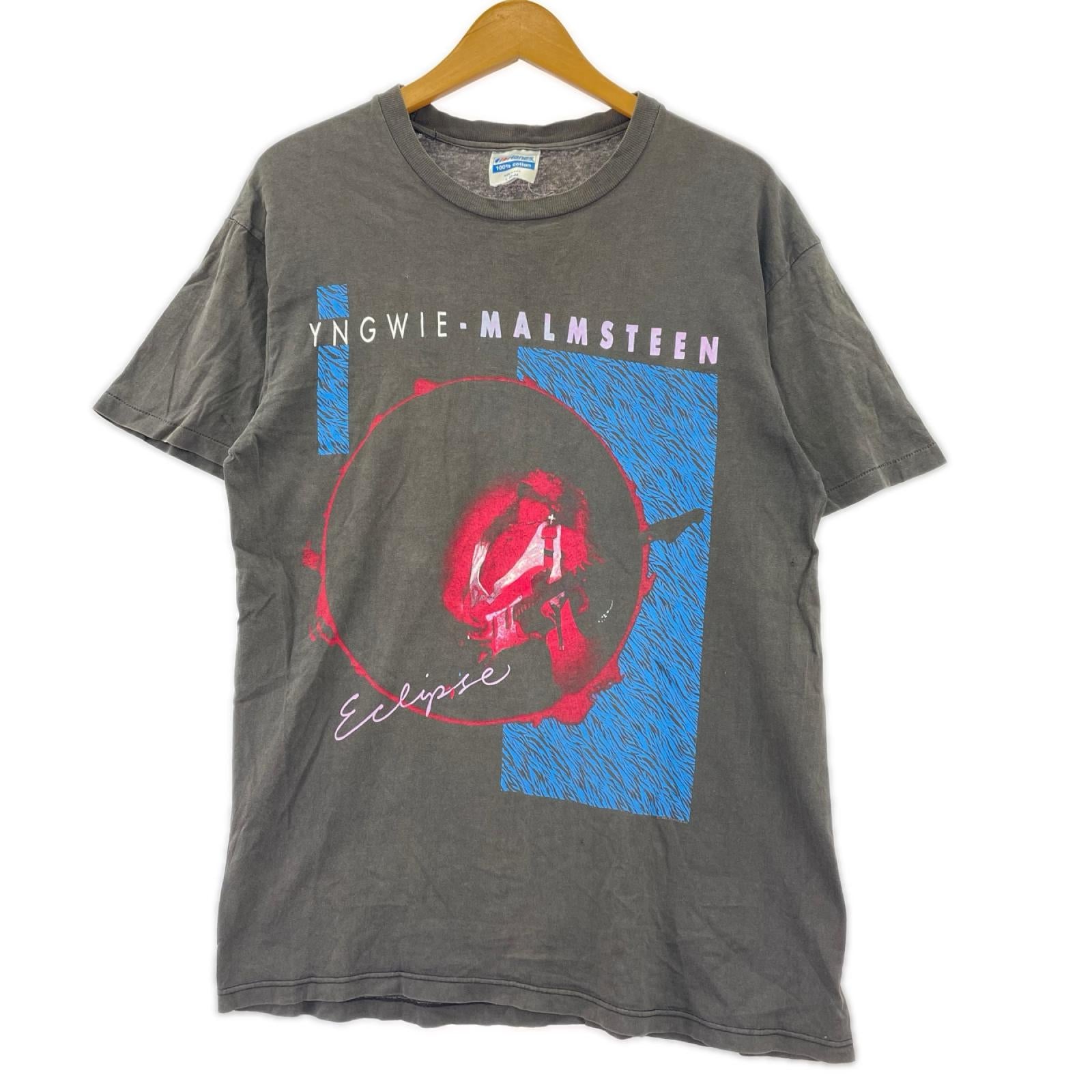 半袖Tシャツ YNGWIE MALMSTEEN 90 eclipse 黒 ? L ブラック