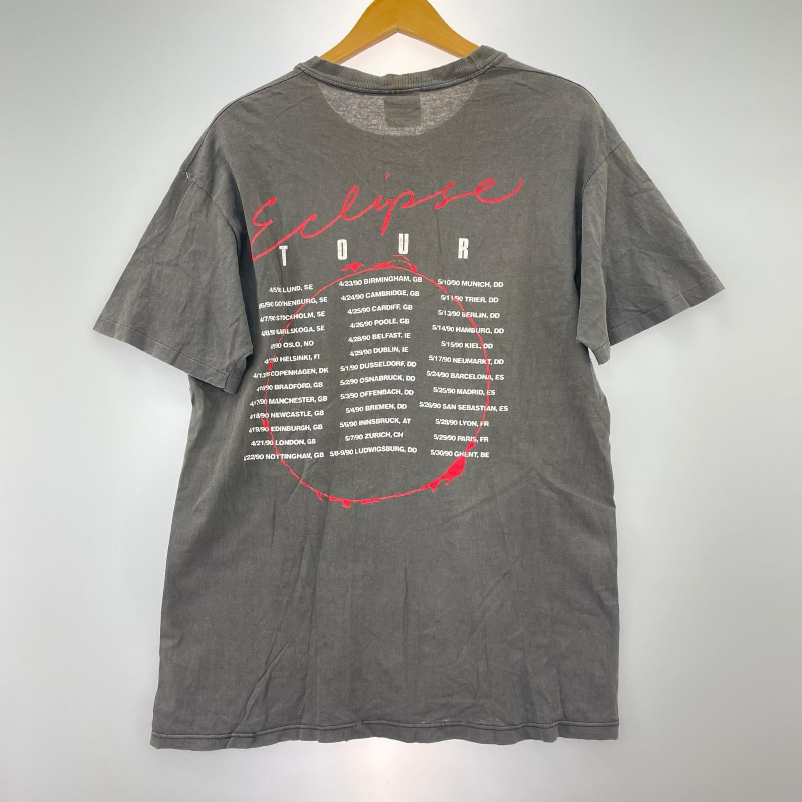 半袖Tシャツ YNGWIE MALMSTEEN 90 eclipse 黒 ? L ブラック