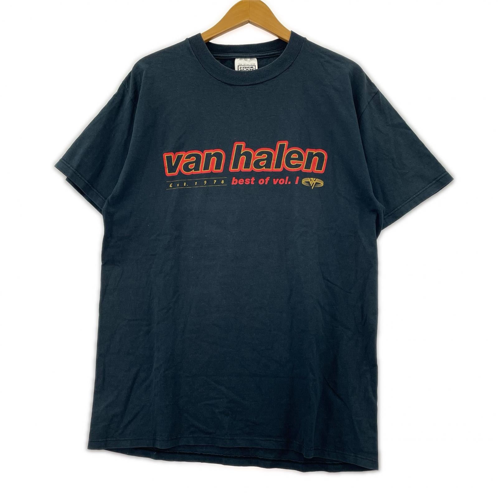 半袖Tシャツ NICE MAN 96 VAN HALEN BEST OF VOL.1 黒 L ブラック