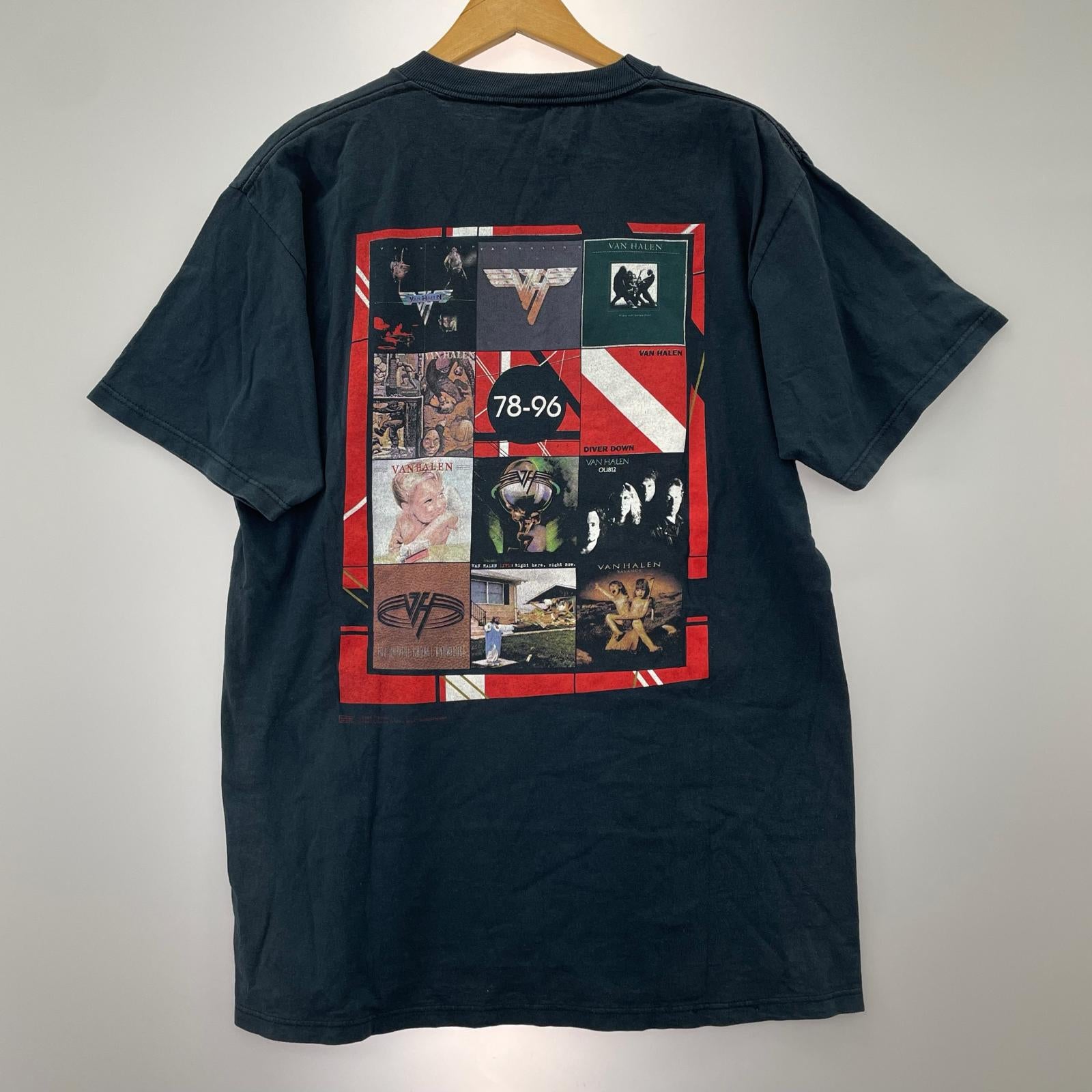 半袖Tシャツ NICE MAN 96 VAN HALEN BEST OF VOL.1 黒 L ブラック