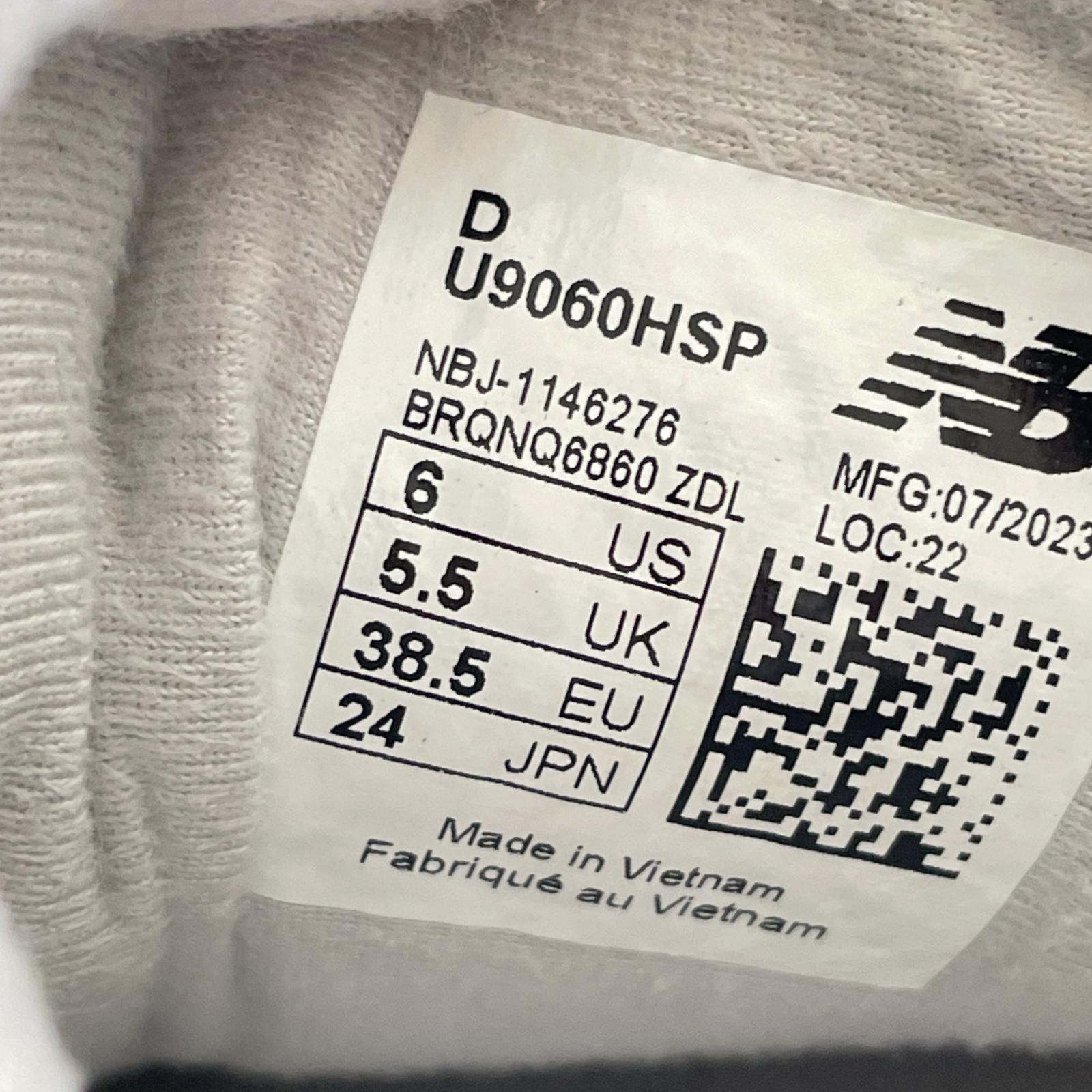 スニーカー NEW BALANCE U9060HSP 24.0 ピンク 24cm (US6 UK5 1/2 EU38) ピンク