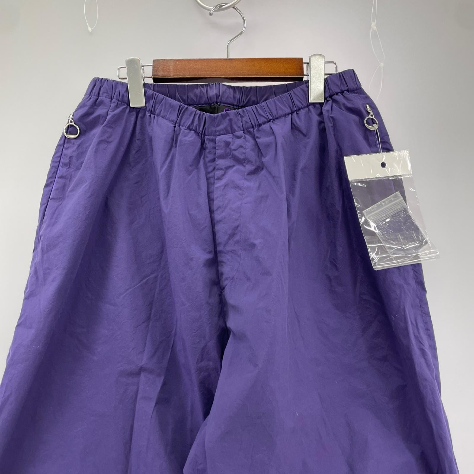 パンツ 24SS/TRAINING PANTS PAPER CLOTH 3 パープル