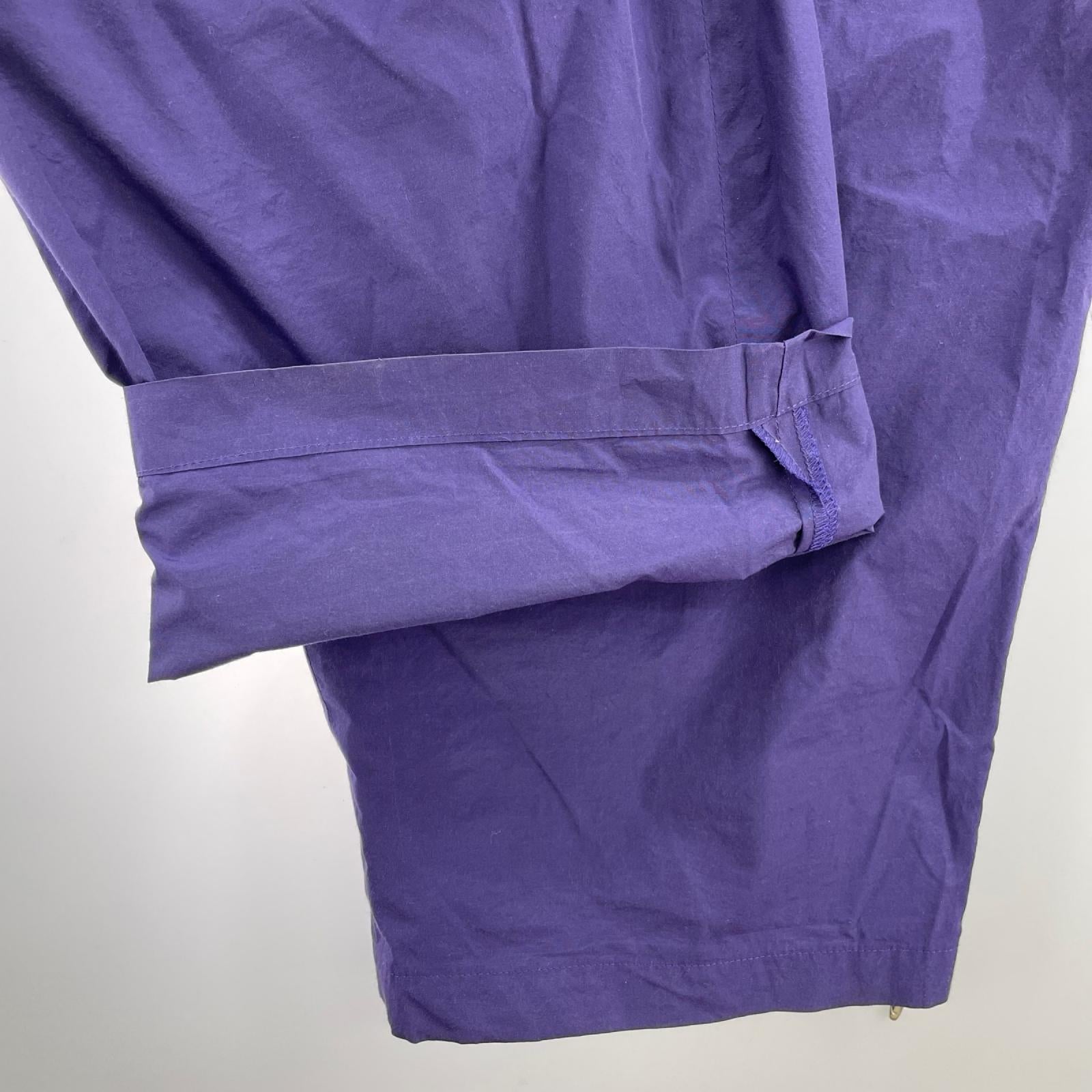 パンツ 24SS/TRAINING PANTS PAPER CLOTH 3 パープル