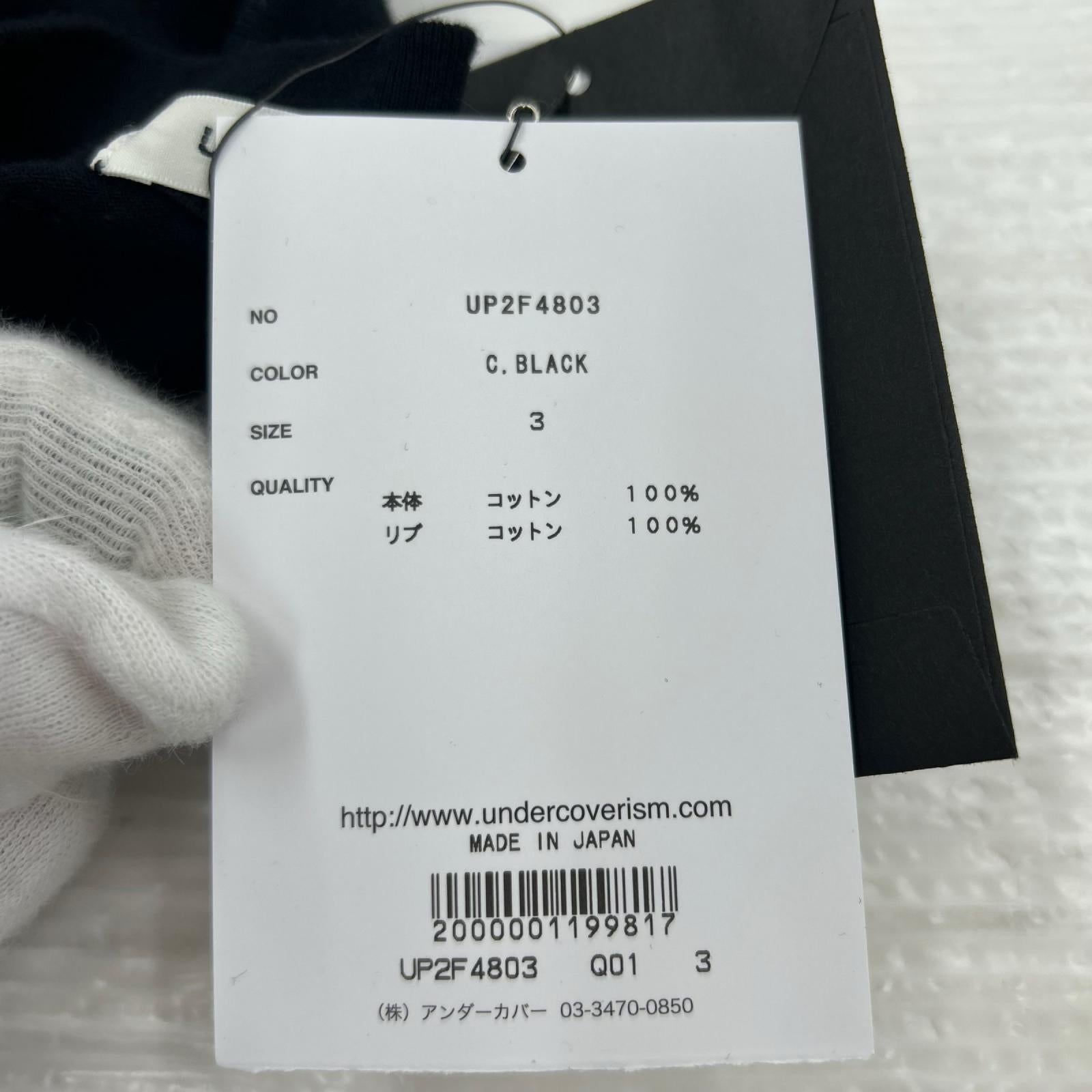 半袖Tシャツ 26 PRE-FALL/サイドジップ T/3/ブラック 3 ブラック