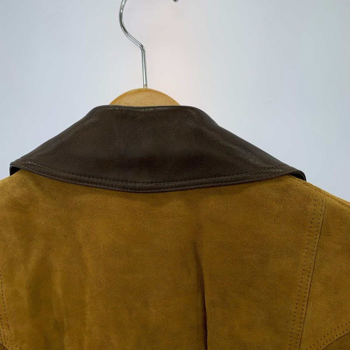 レザージャケット CAR COAT スウェード 茶 40 ブラウン