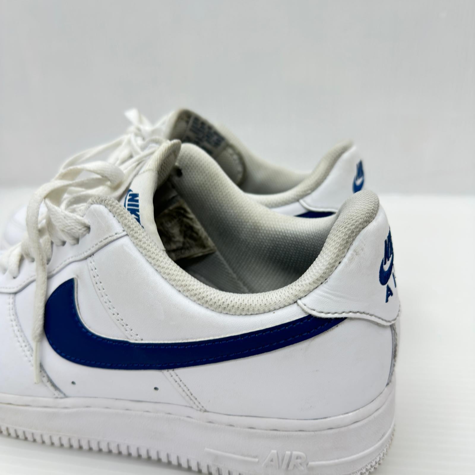 スニーカー Air FORCE 1 07 Men's 白青 27.5cm 27