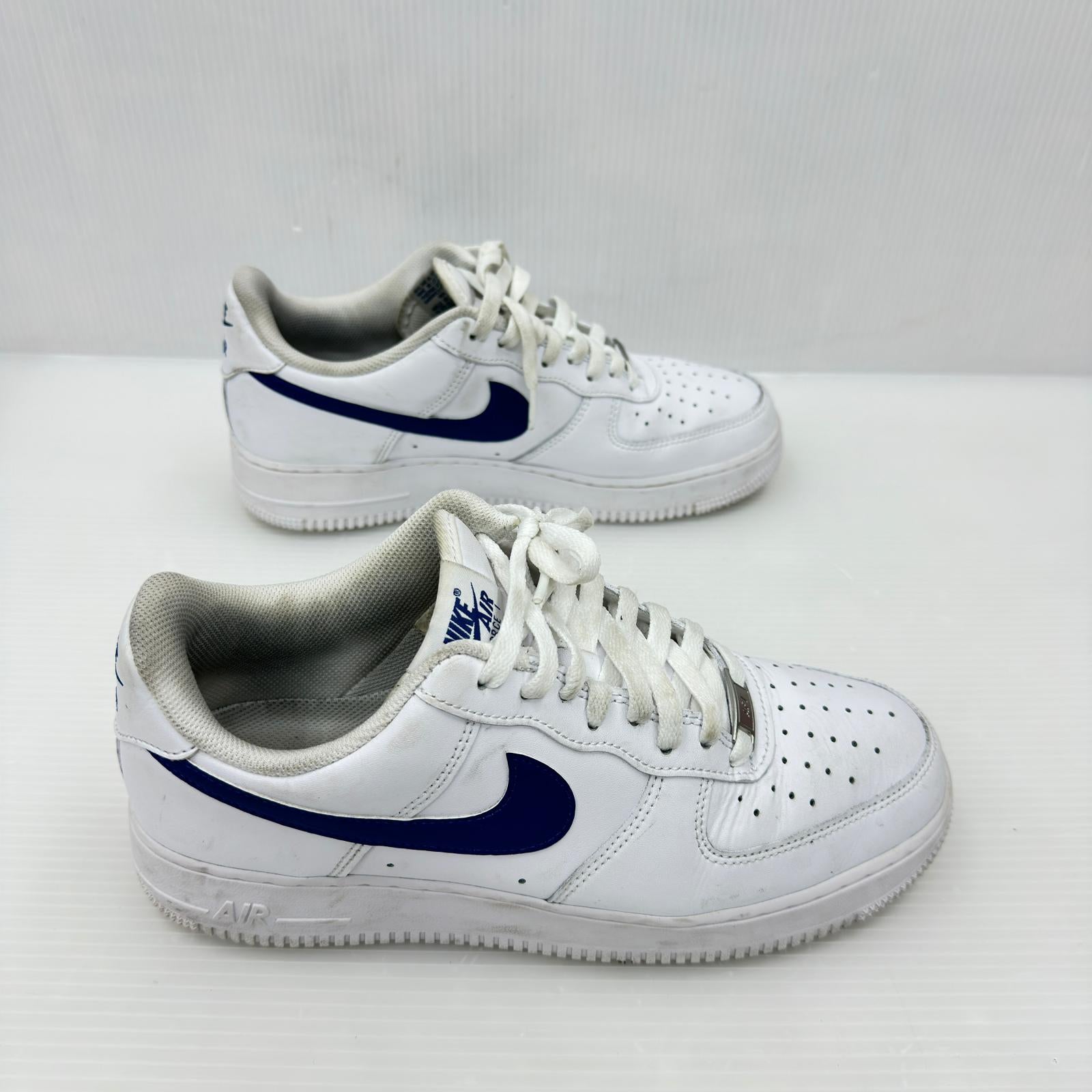 スニーカー Air FORCE 1 07 Men's 白青 27.5cm 27