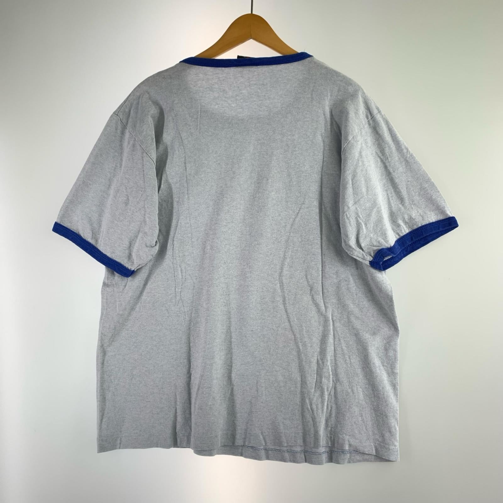 半袖Tシャツ 00s WARNER BROS スーパーマン リンガー 青