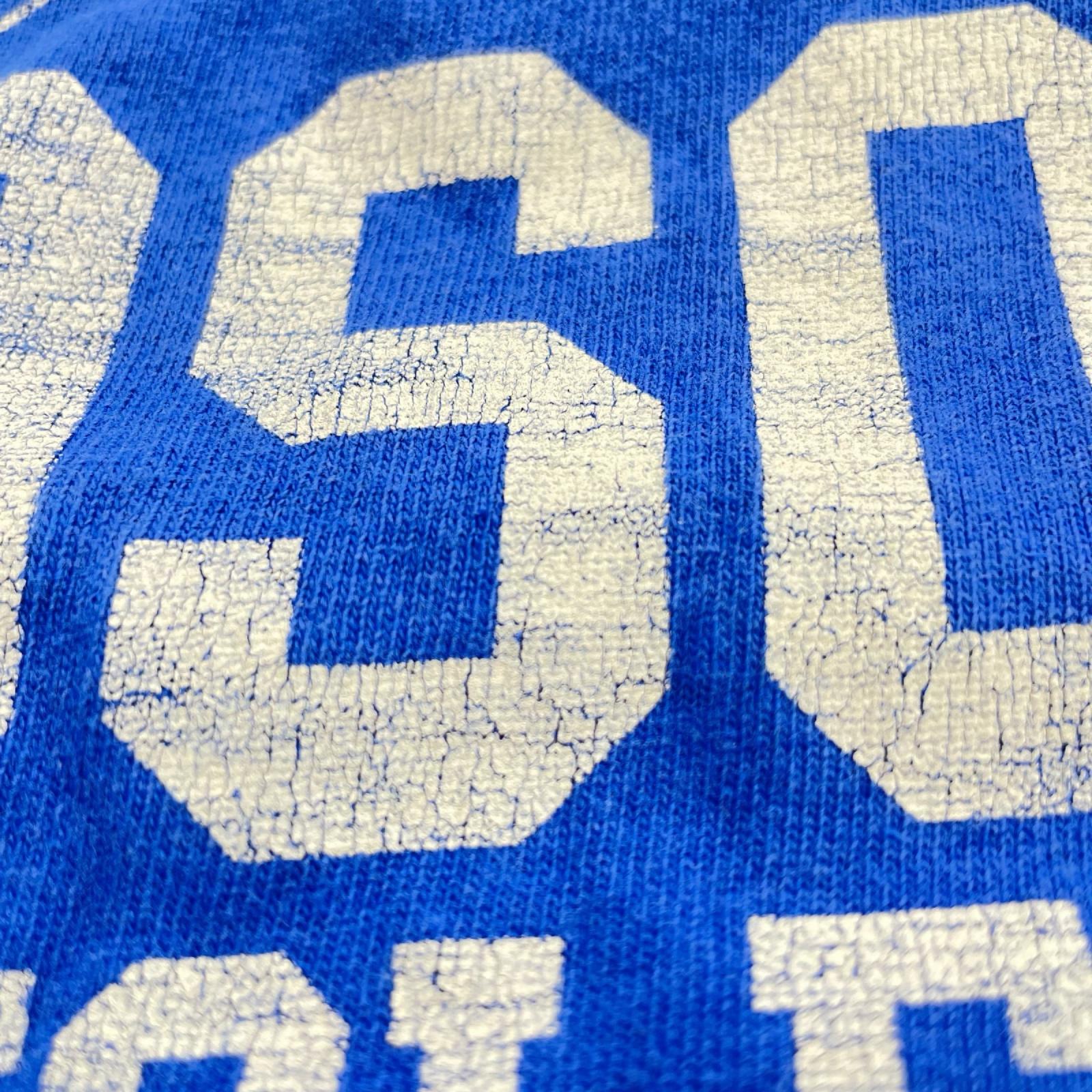半袖Tシャツ 13年 USA製 ピンナップガール 青 (XL) ブルー