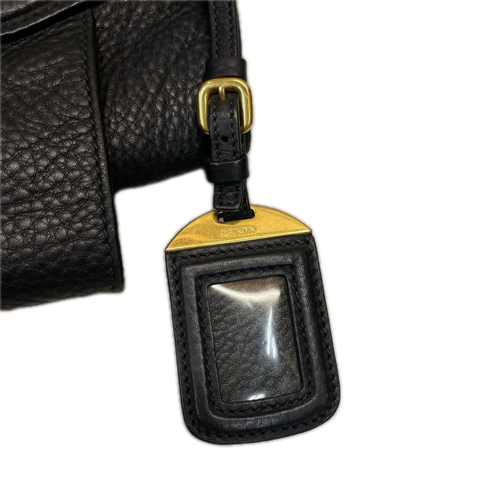 PRADA ヴィッテロダイノレザー ショッピングトートバッグ