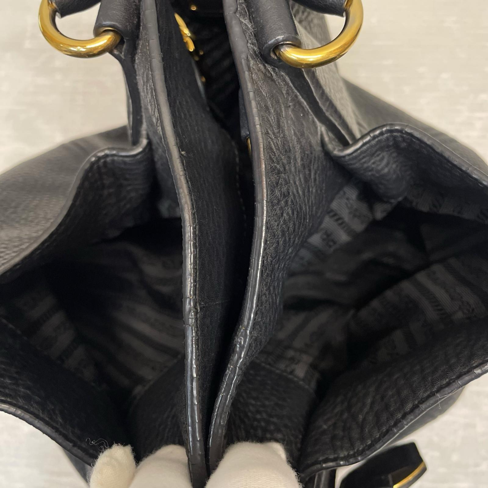 PRADA ヴィッテロダイノレザー ショッピングトートバッグ