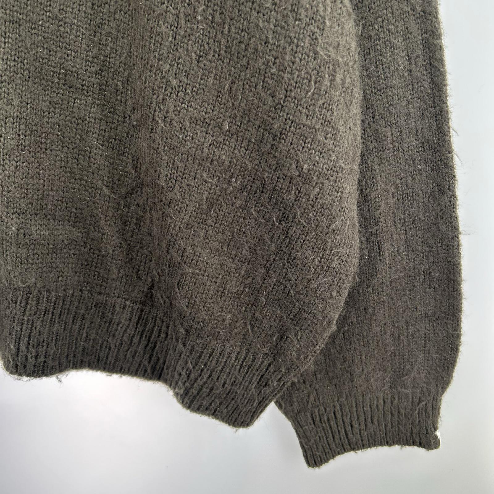 カーディガン WAX アクリル 茶 (L) L ブラウン