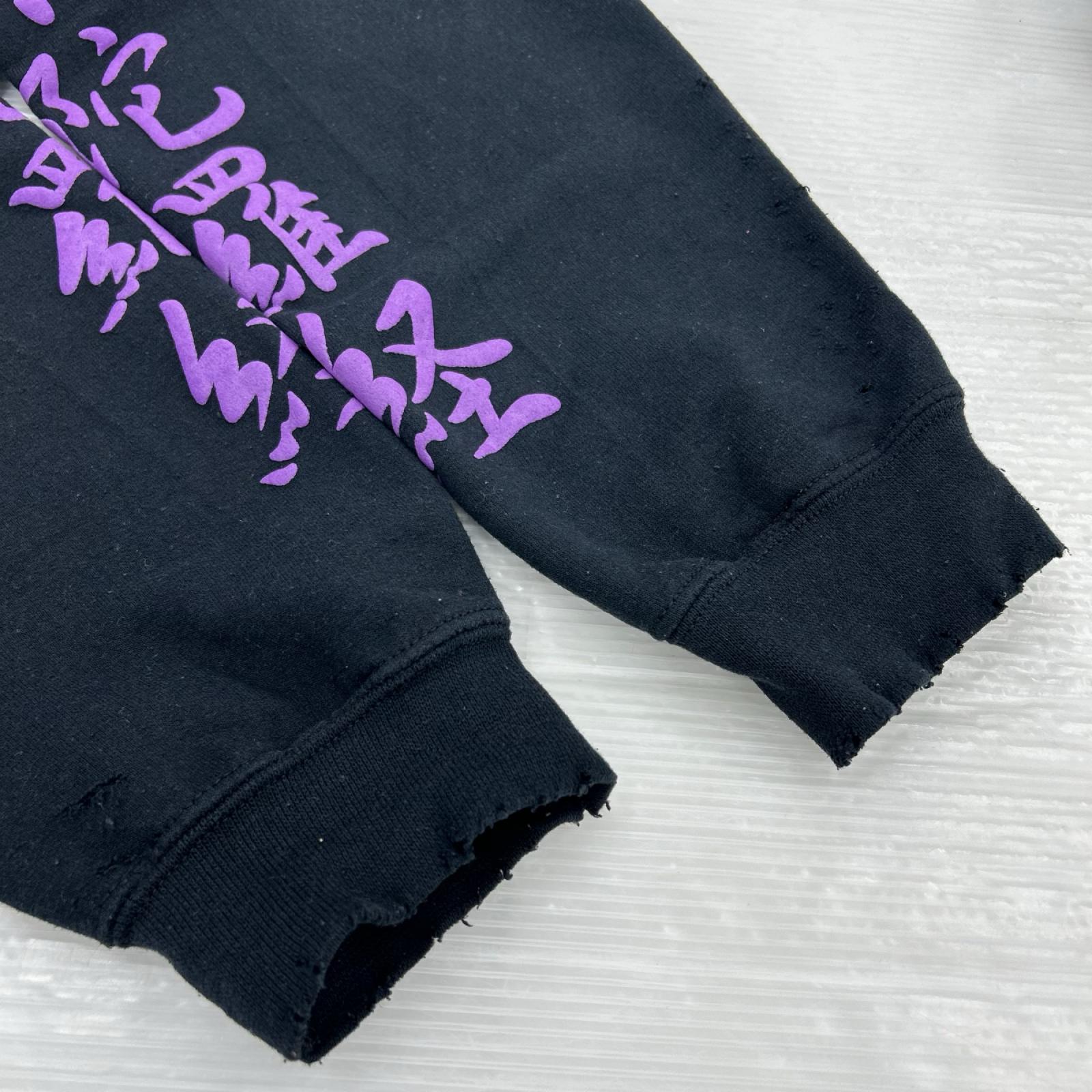 スウェット 20SS ERAHERA SWEATSHIRT 黒 (M) M ブラック