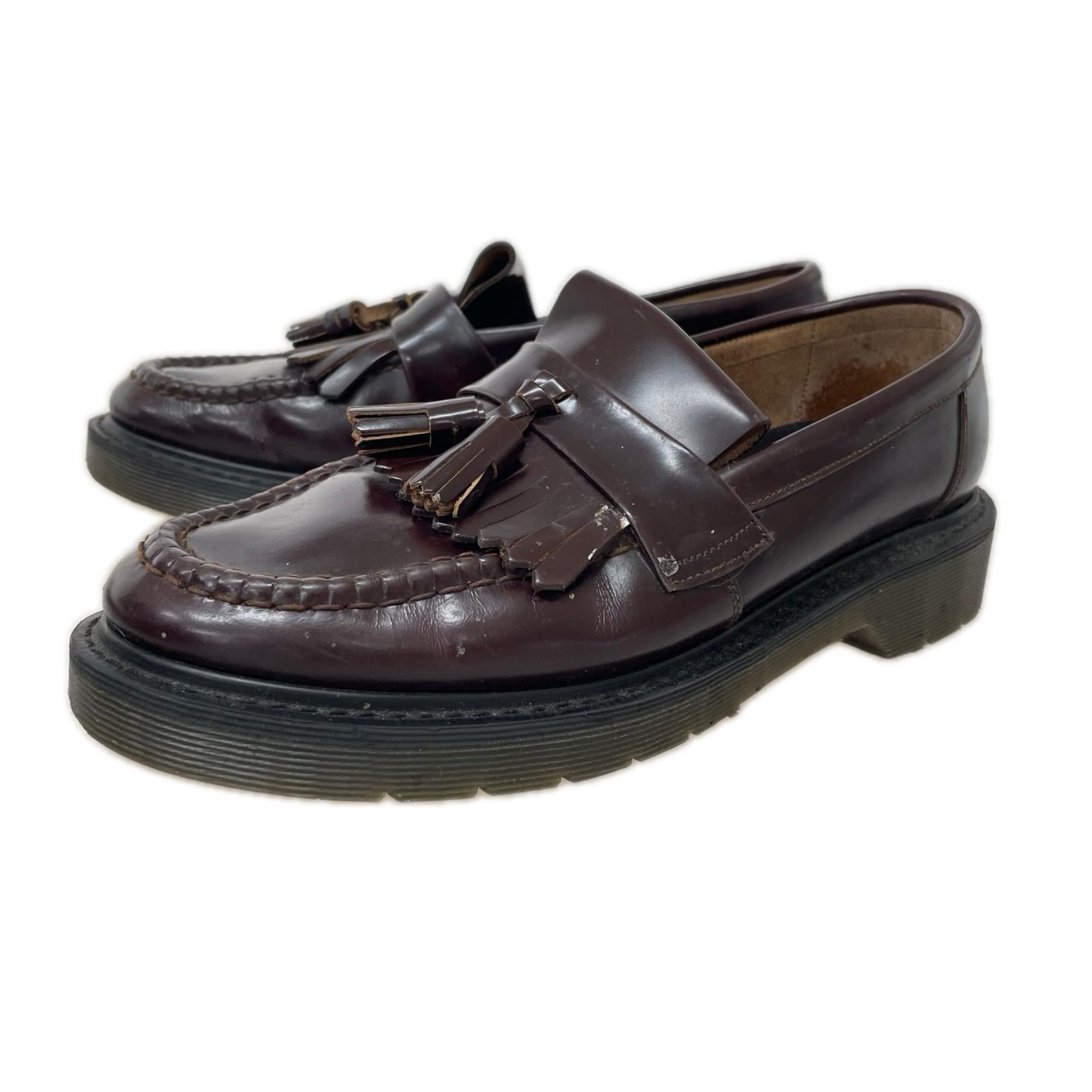 シューズ LOAKE LOAFER 623RT タッセルローファー (UK6E) ブラウン