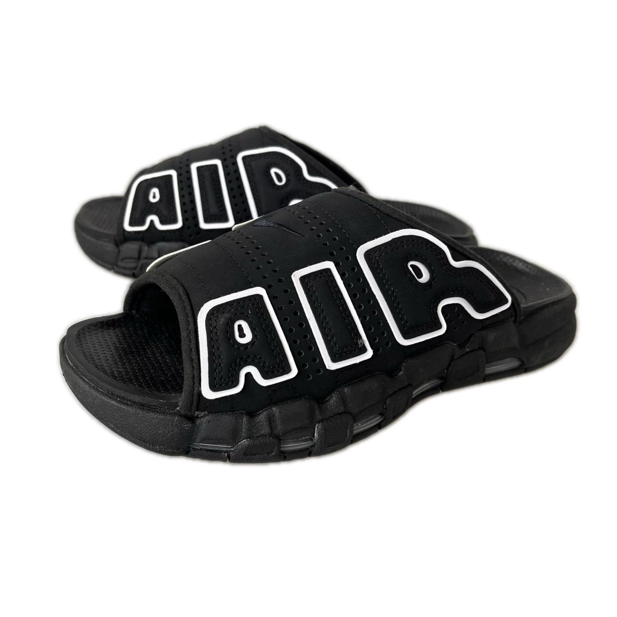 サンダル Air More Uptempo Slide 27cm (US9 UK8 1/2 EU44) ブラック
