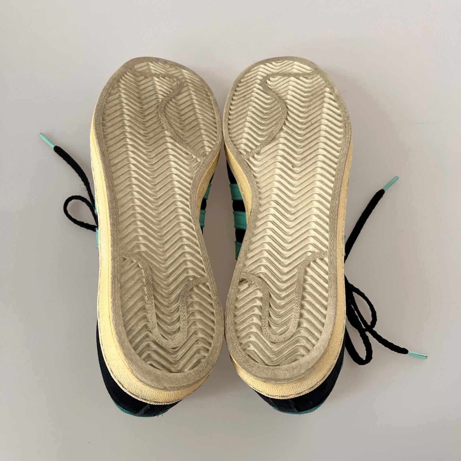 スニーカー xWIND&SEA CAMPUS 80s 27.5cm (US9 1/2 UK9 EU45) ブラック