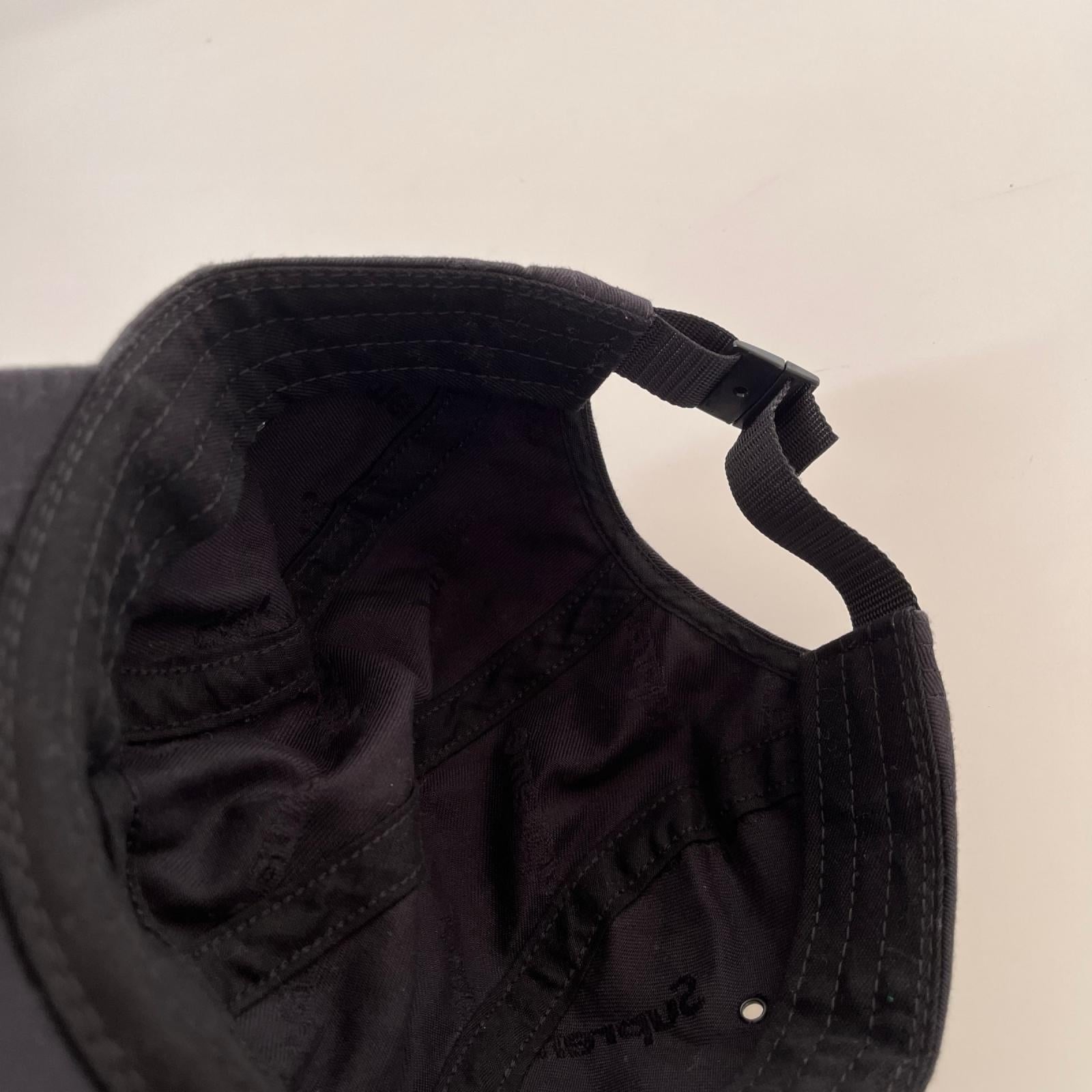 キャップ Jacquard Logos Twill Camp Cap ブラック