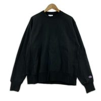 スウェット REVERSE WEAVE 青単タグ 裏起毛 無地 黒 XL ブラック