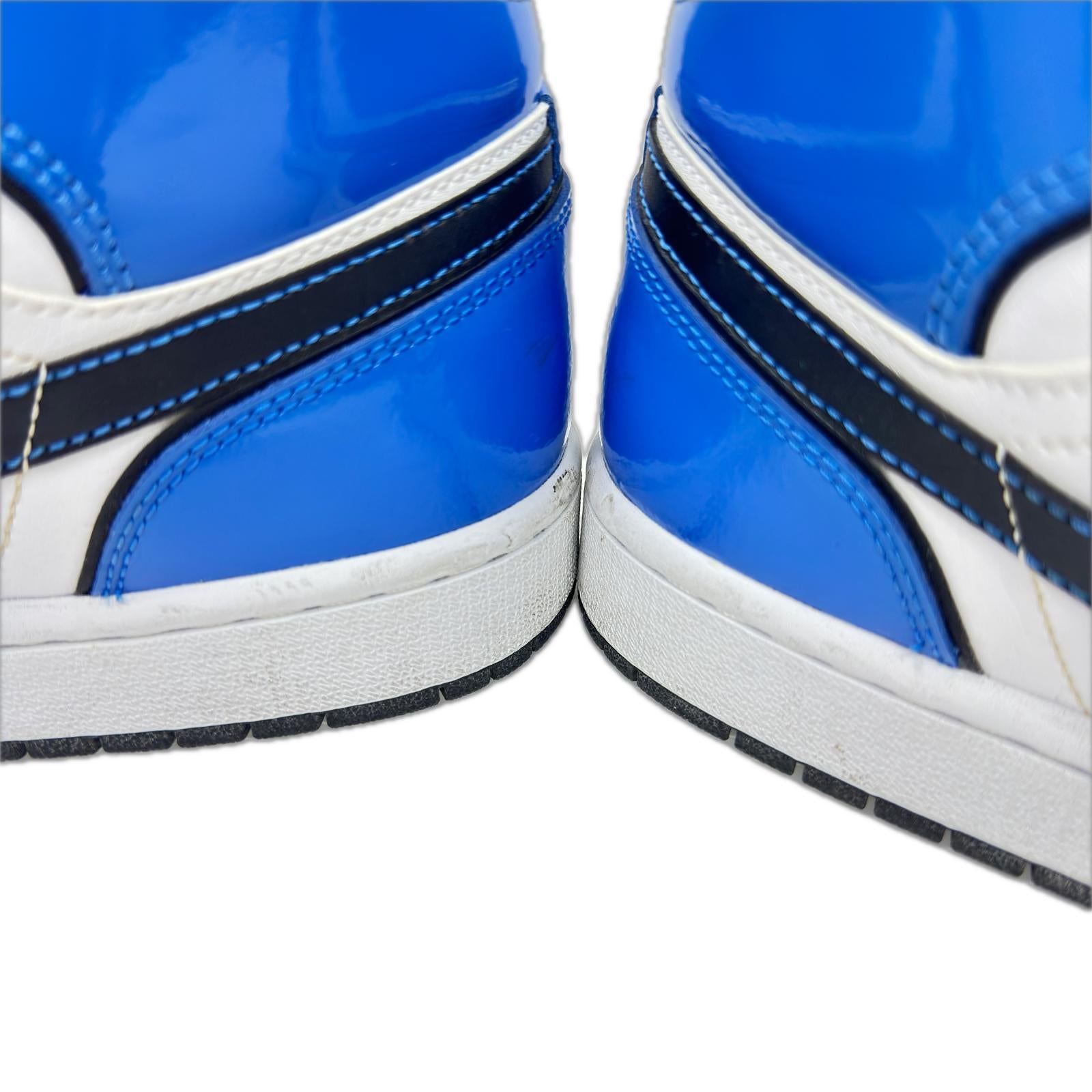 スニーカー Air Jordan 1 Mid SE Signal Blue 28cm 28cm (US10 UK9 1/2 EU46)