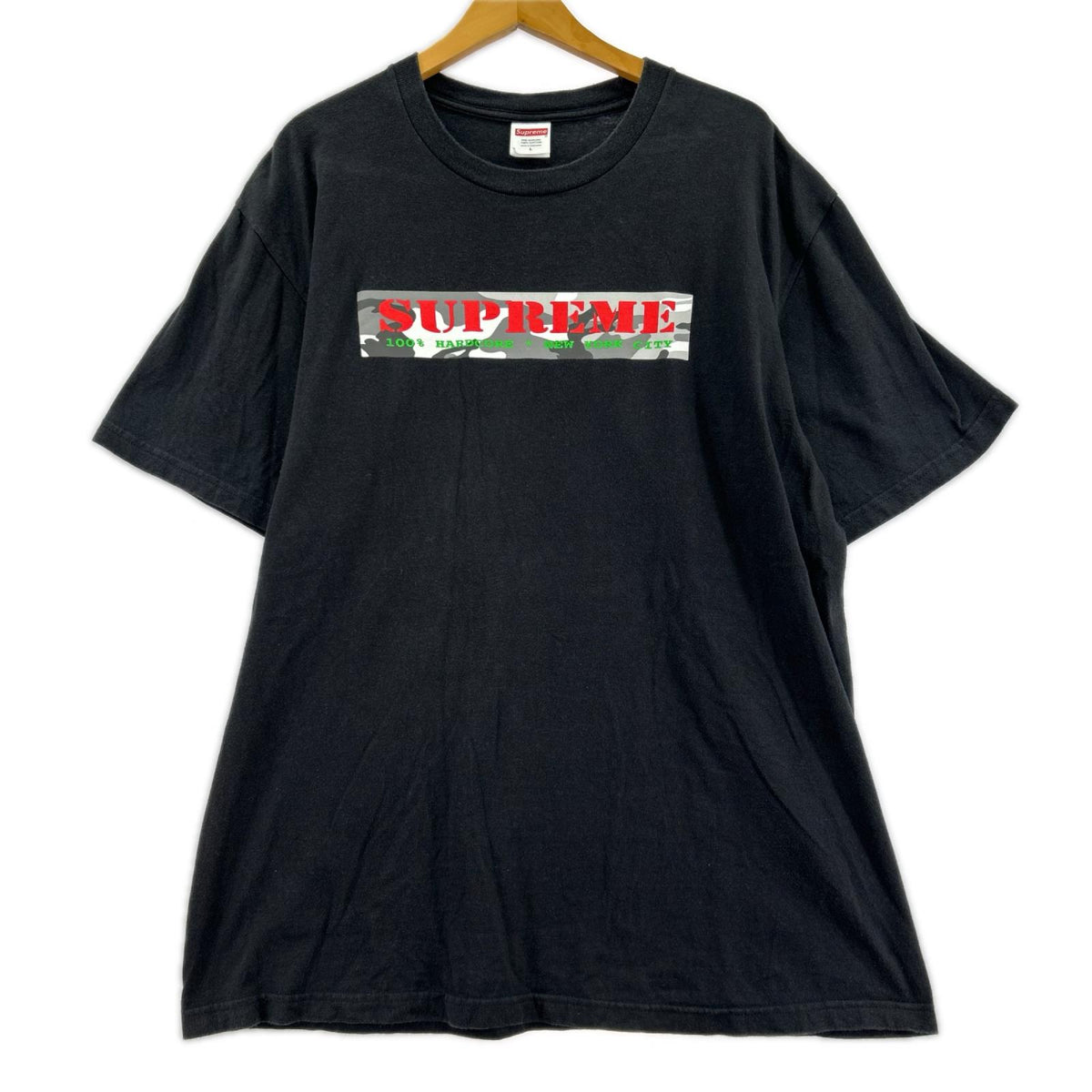 半袖Tシャツ 25SS Hardcore tee BLK L L ブラック