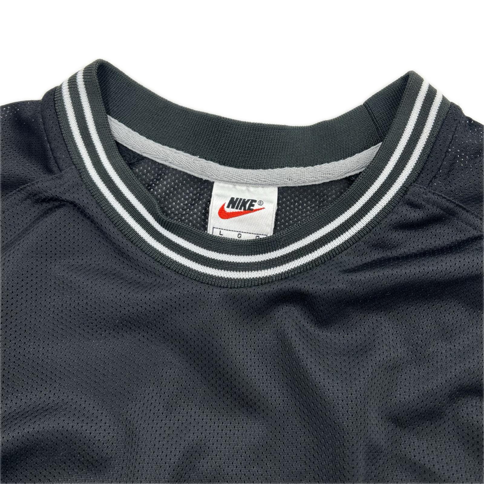 半袖Tシャツ NIKE 90s メッシュカットソー ブラック (L) L ブラック