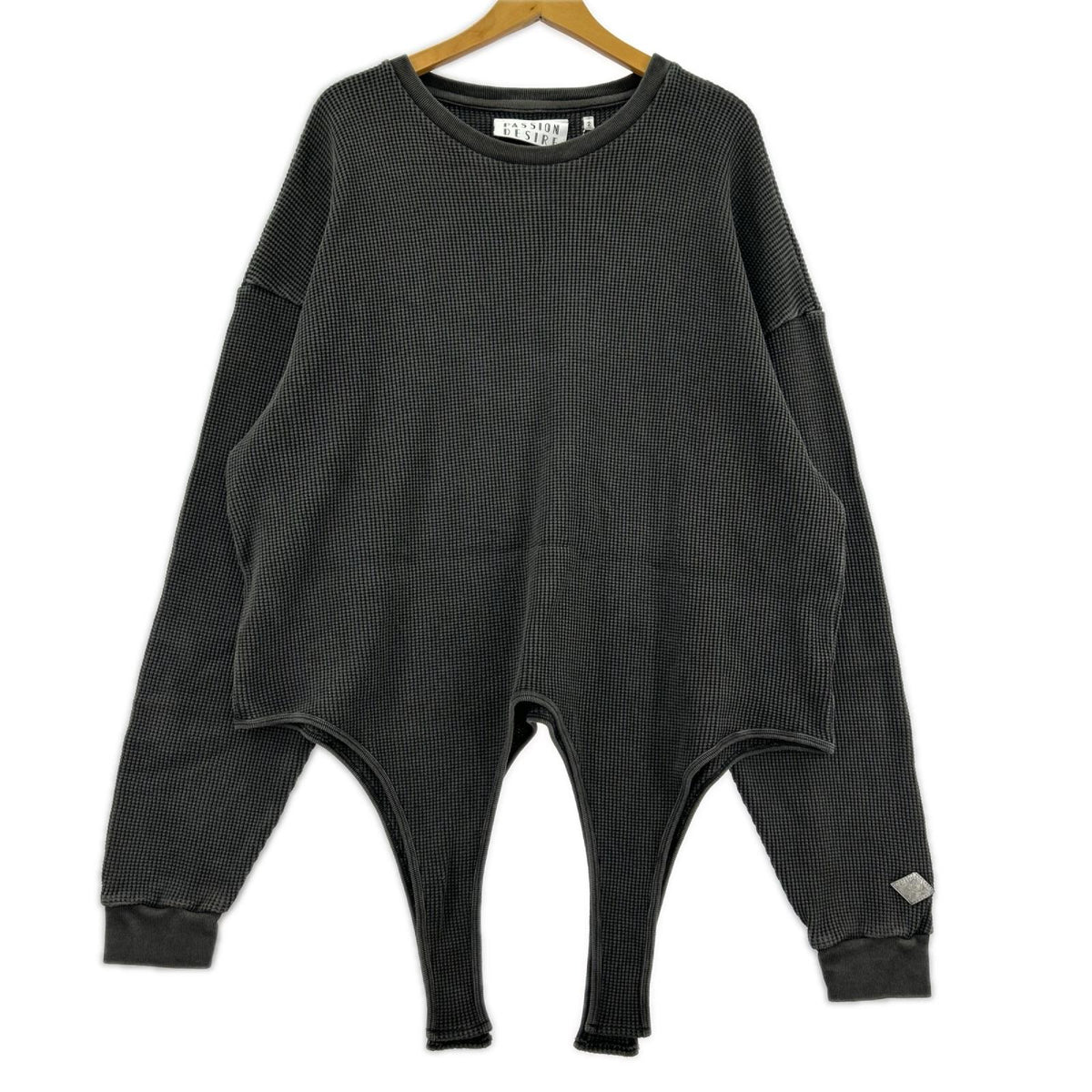 長袖Tシャツ el conductorH WAFFLE TAIL LONGSLEEVE TOP 2