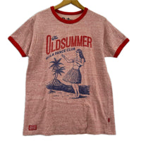 半袖Tシャツ Old Summer HULA RingerTee RED レッド