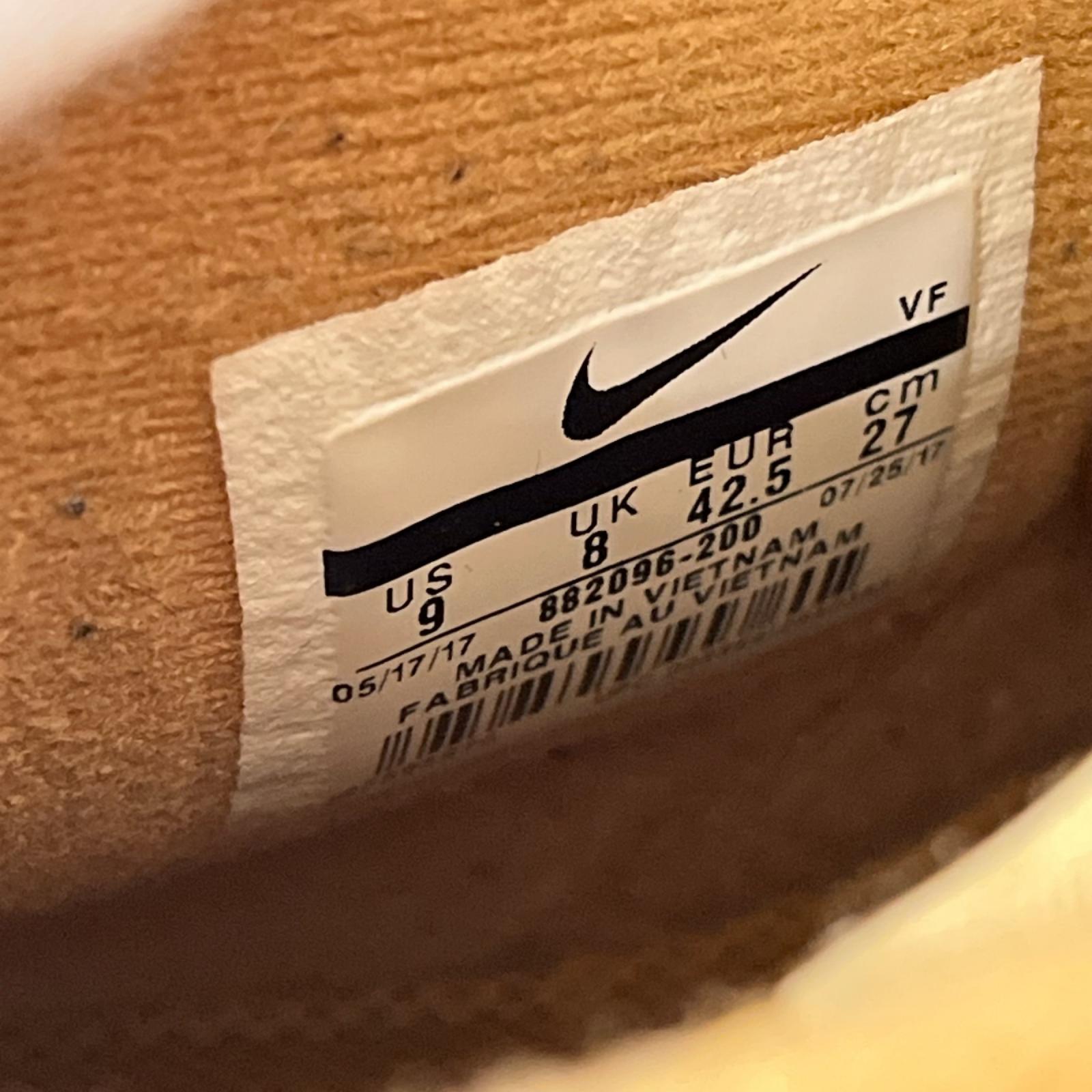 スニーカー Air Force 1 High Flax(2017) 27cm (US9 UK8 1/2 EU44) ブラウン