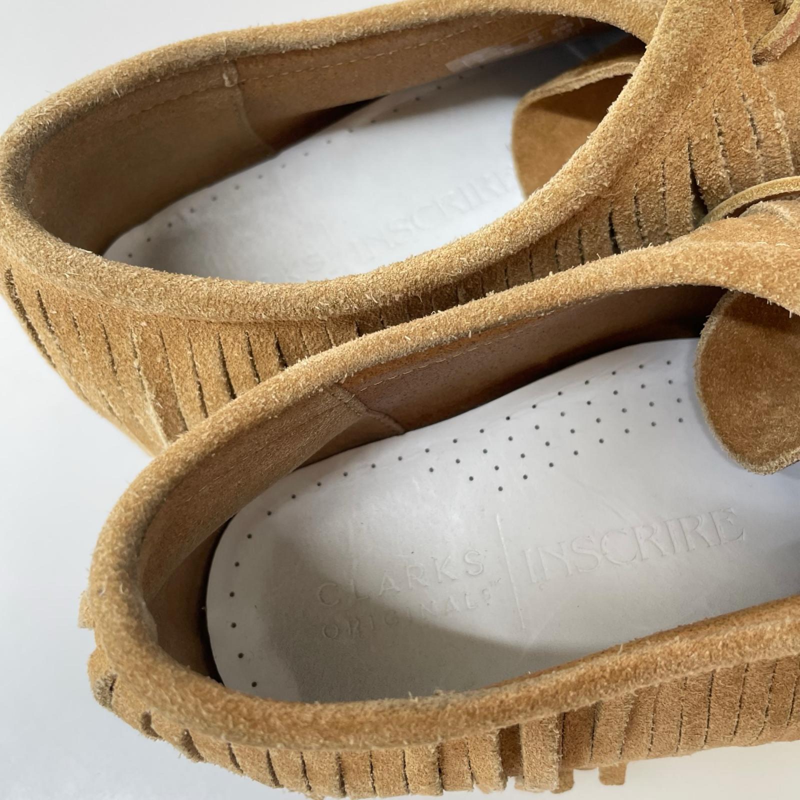 シューズ CLARKS ORIGINALS INSCRIRE ベージュ (26.5)