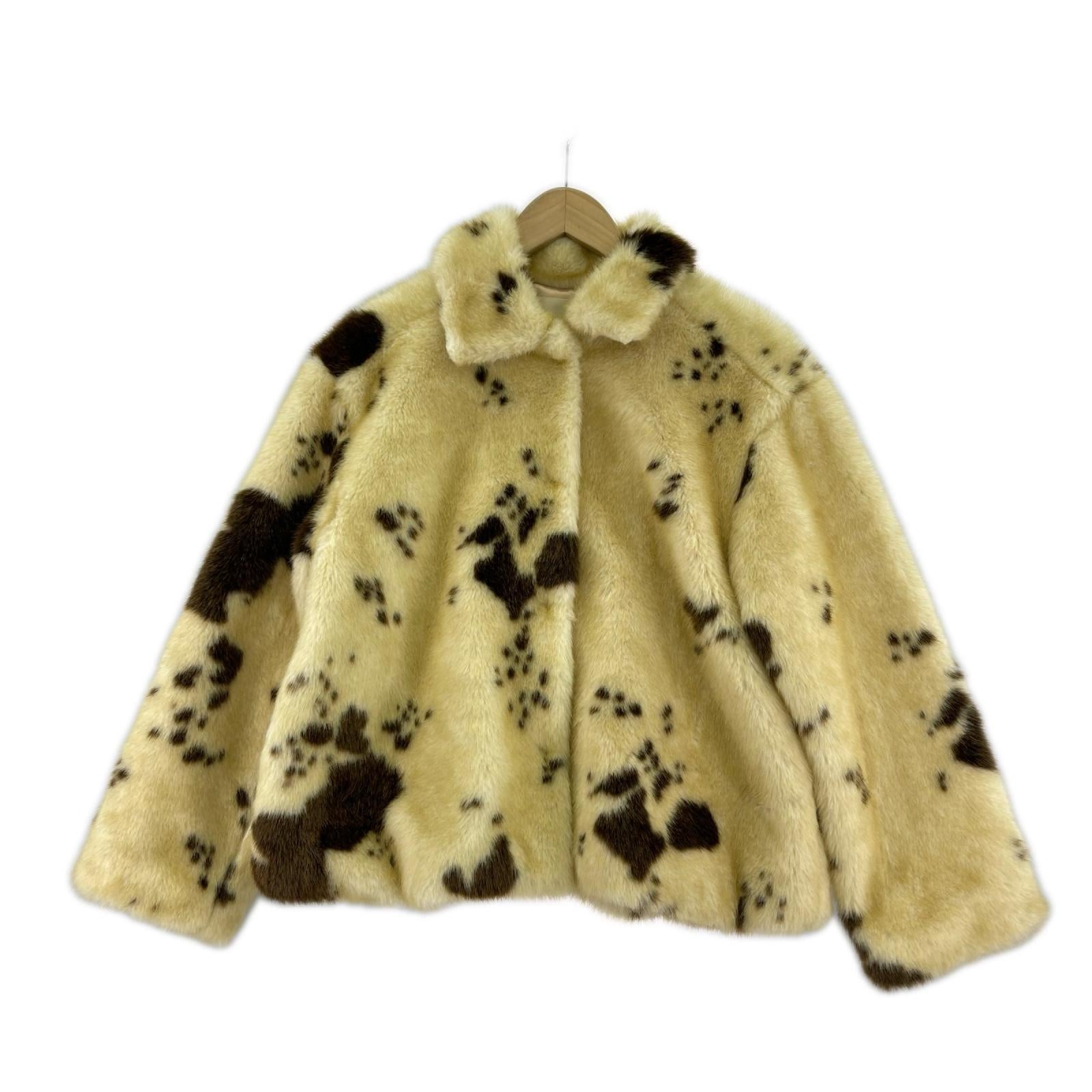 ジャケット unene Fファー ベージュ