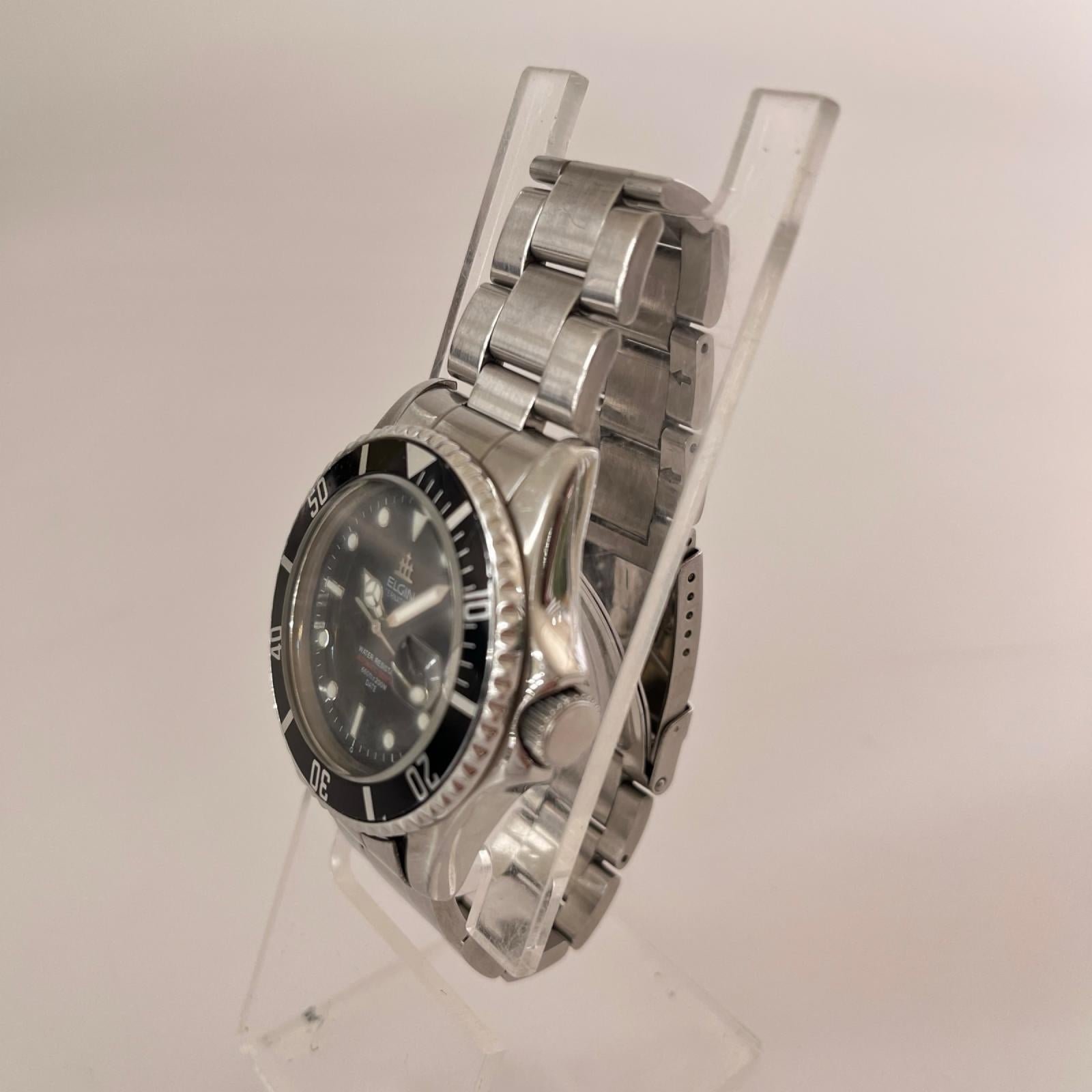 腕時計 ELGIN FK-531-G ブラック