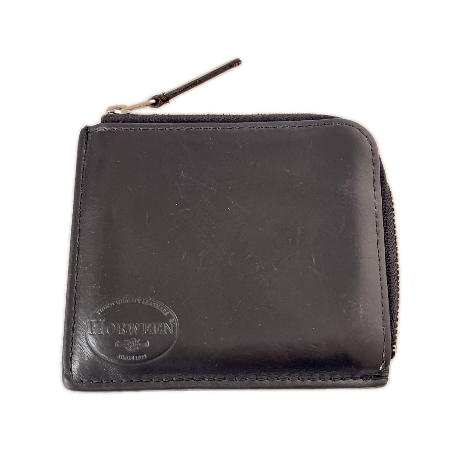 コンパクトウォレット any HORWEEN ブラック