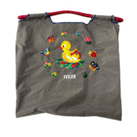 ハンドバッグ FEILER×Ball&Chain グレー グレー