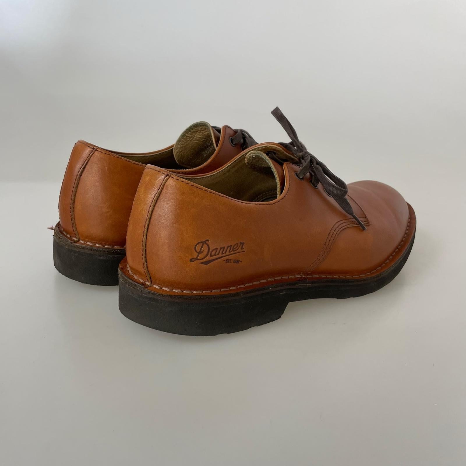 シューズ TABOR PLANE TOE/9/D914108 ブラウン